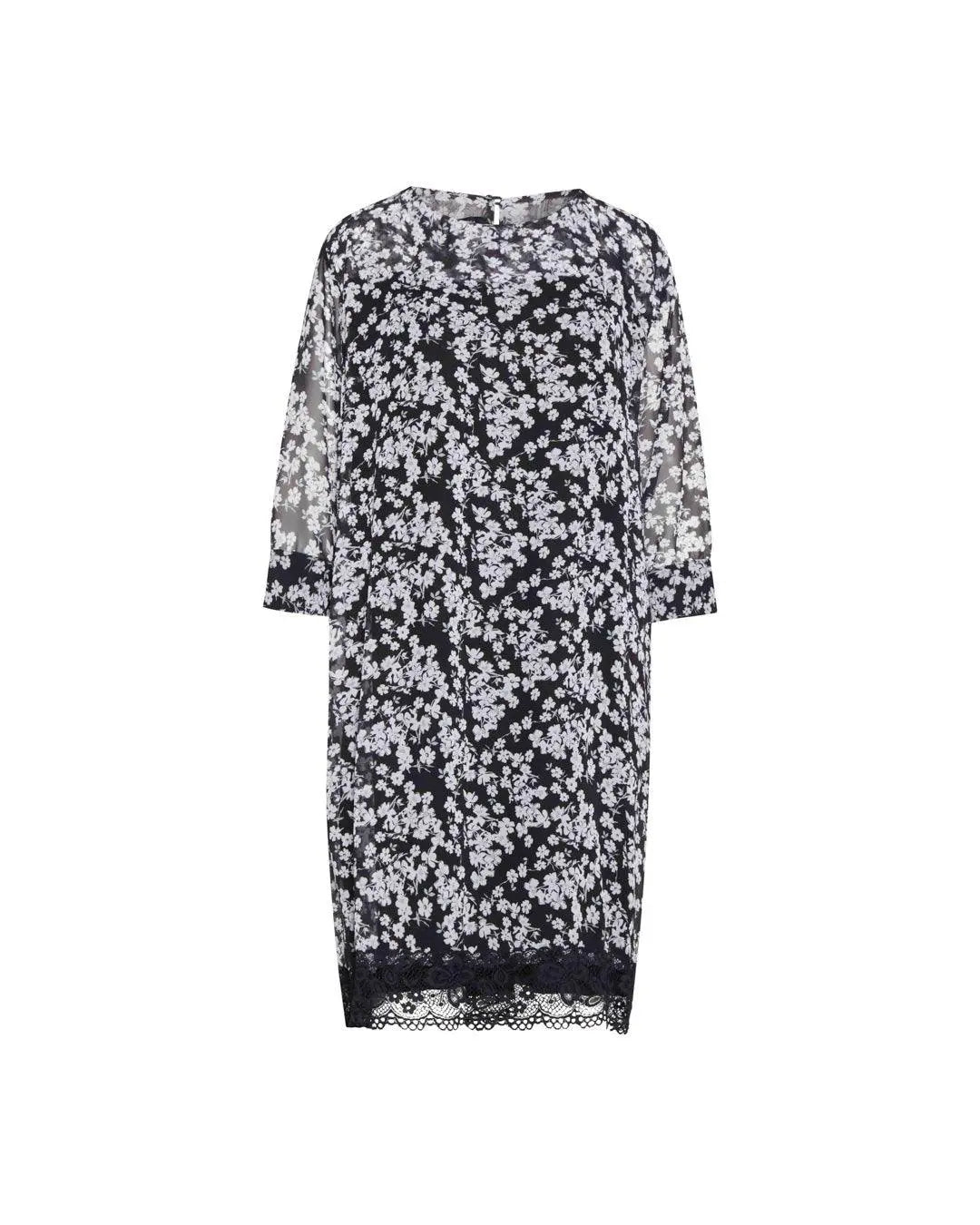 Abito fantasia provenzale NERO-PANNA IRONICA