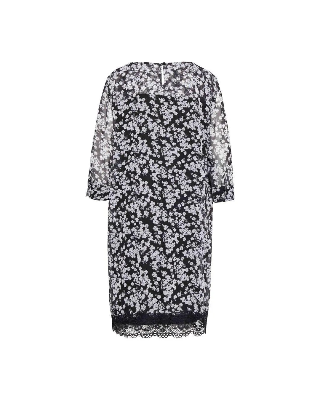 Abito fantasia provenzale NERO-PANNA IRONICA