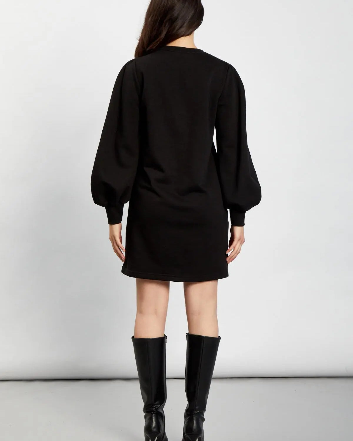 Abito felpa NERO IRONICA