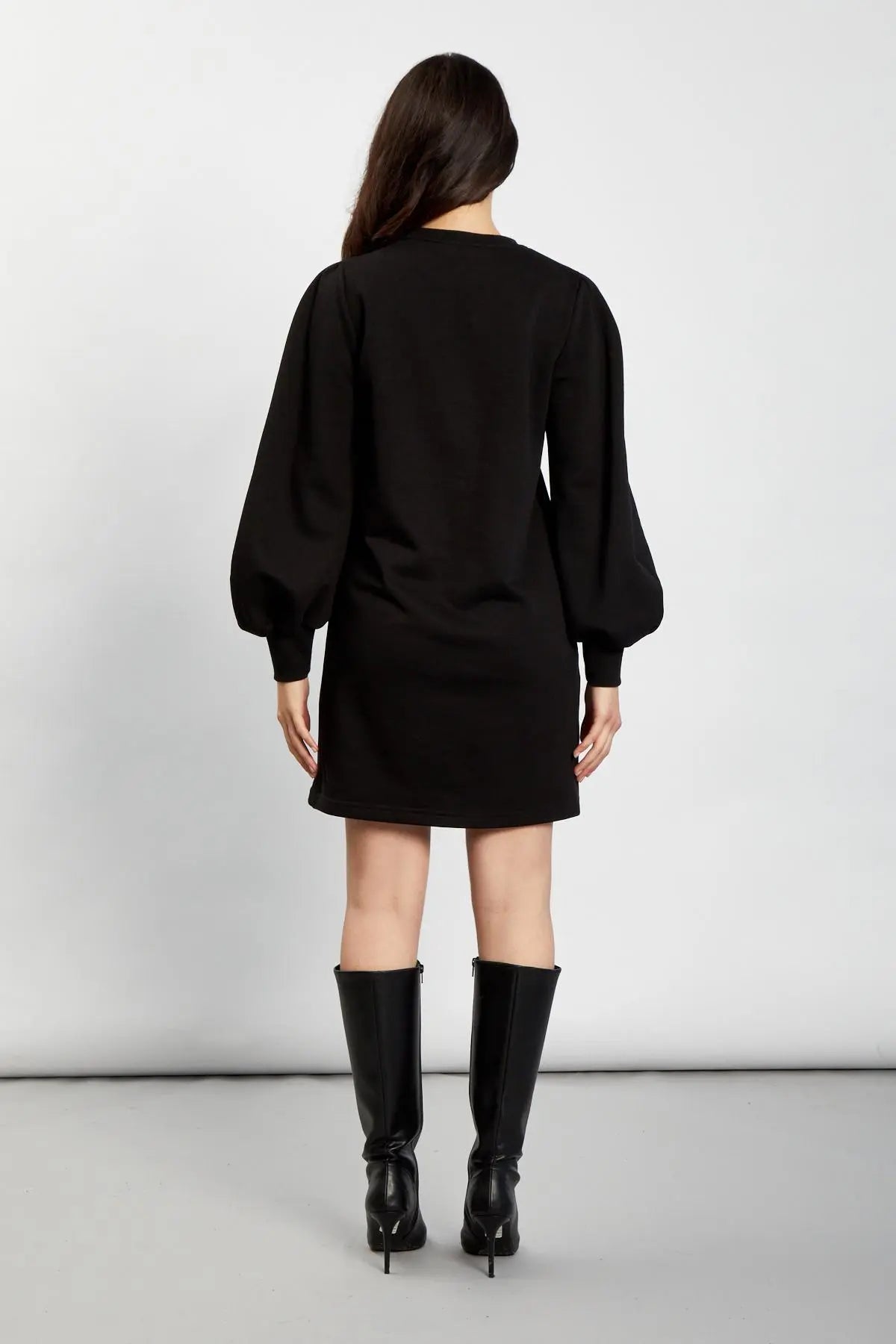 Abito felpa NERO IRONICA