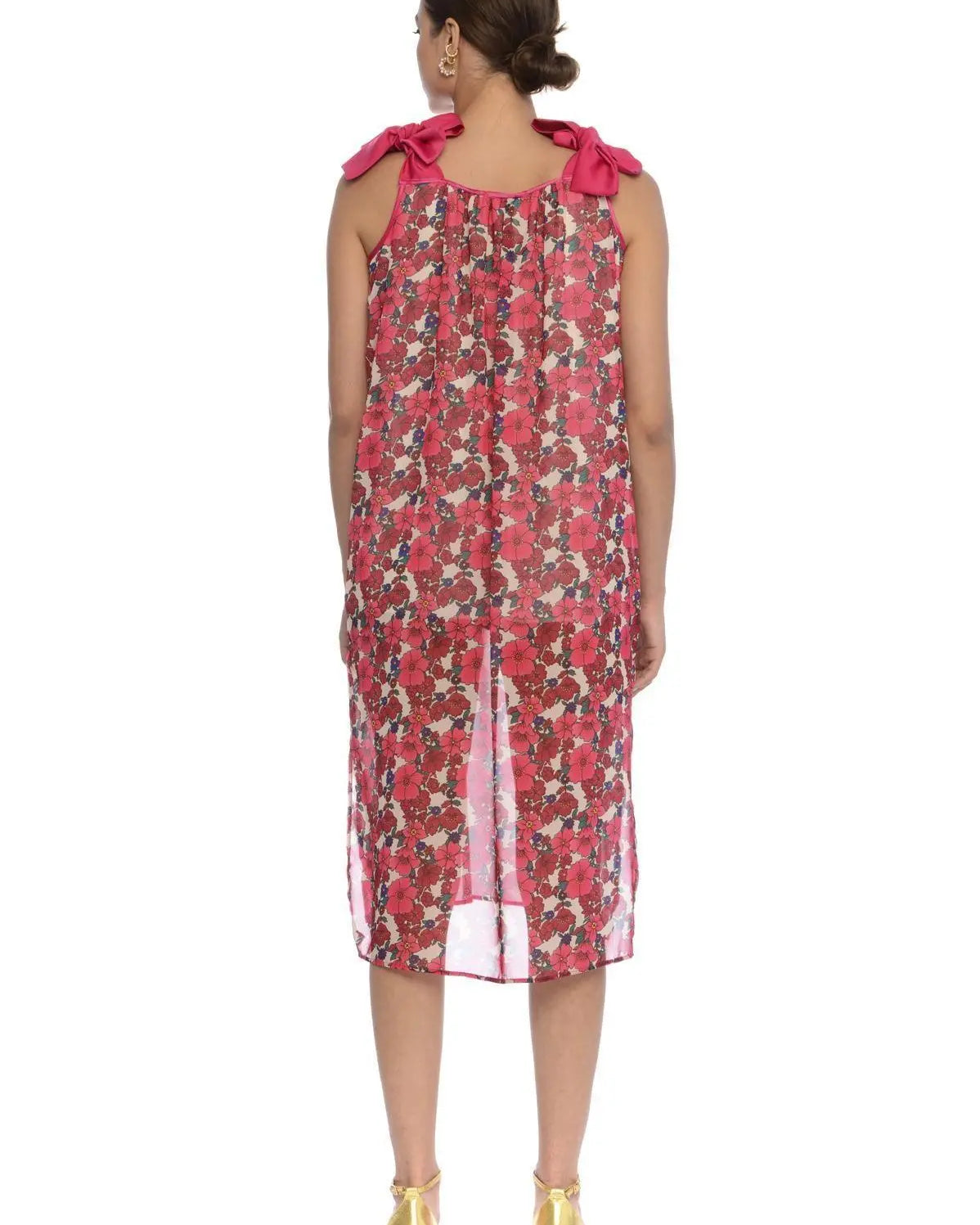 Abito fiocco MAGENTA IRONICA