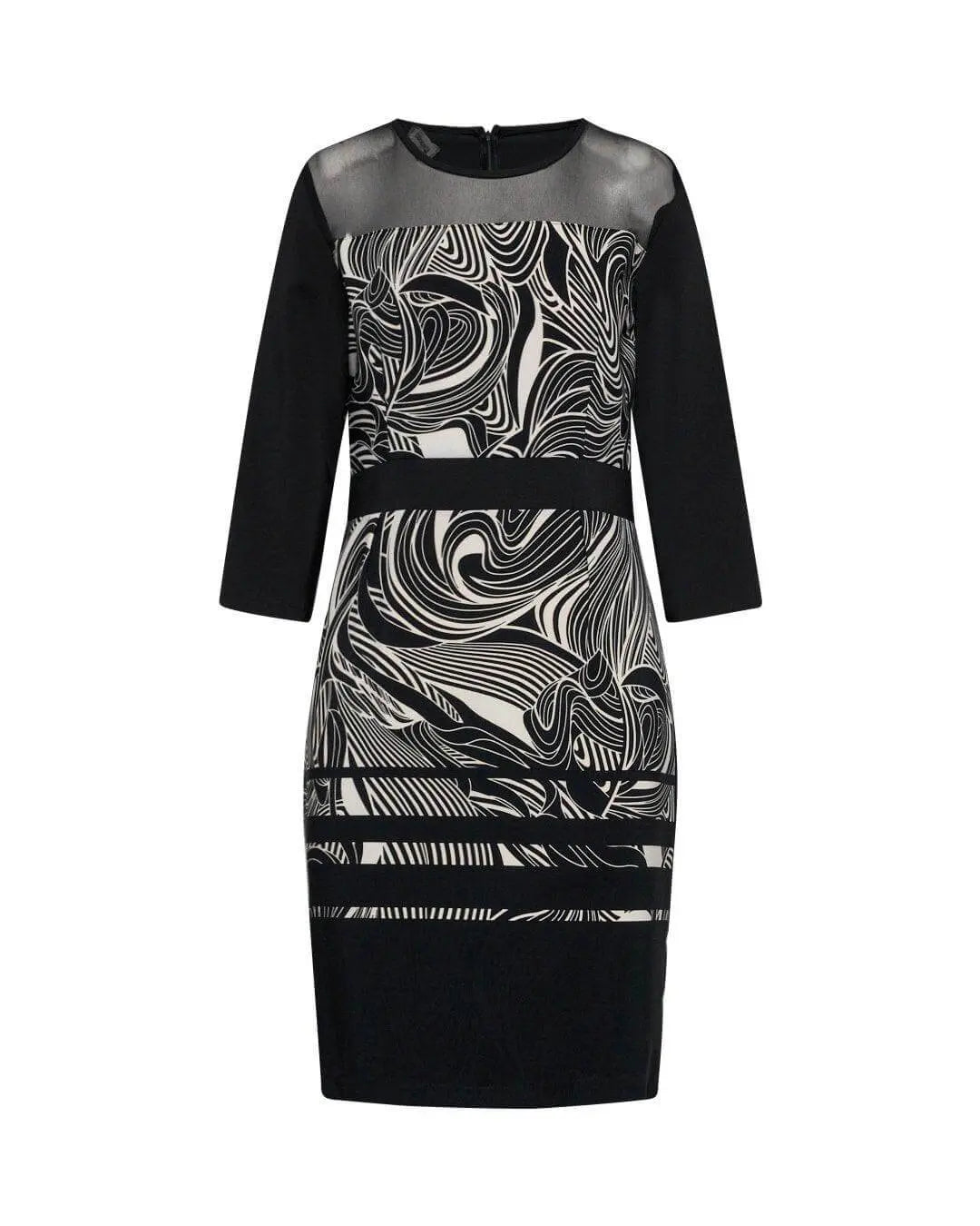 Abito in fantasia NERO DORABELLA 52