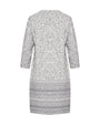 Abito in maglia BIANCO-NERO IRONICA