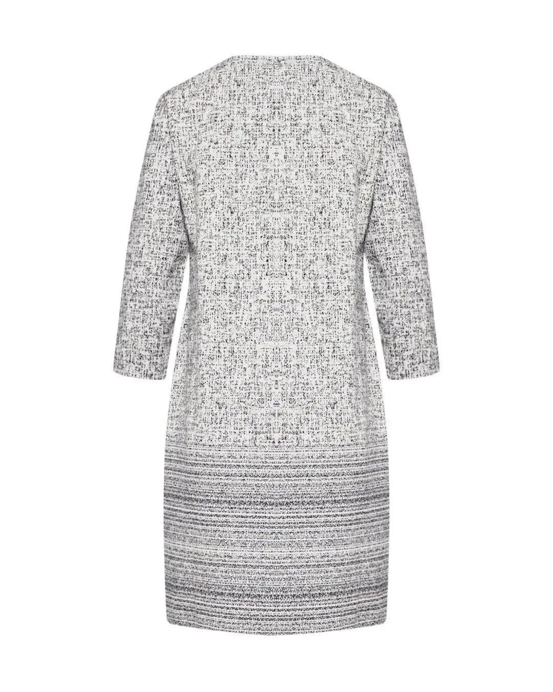Abito in maglia BIANCO-NERO IRONICA