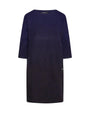 Abito in maglia NERO-BLU IRONICA