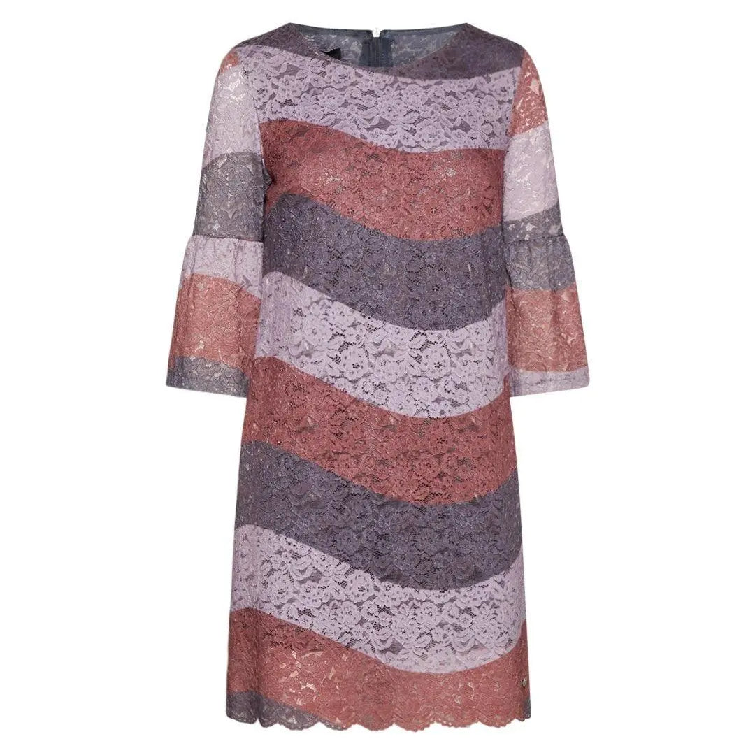 Abito in pizzo BORDEAUX IRONICA 50