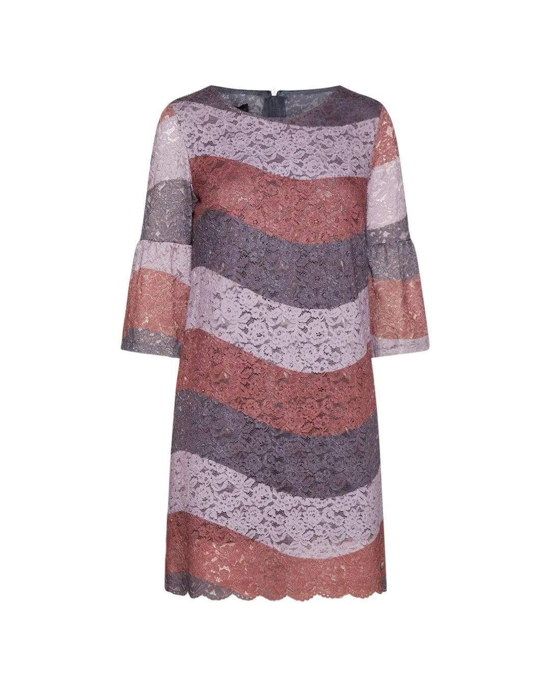 Abito in pizzo BORDEAUX IRONICA 50