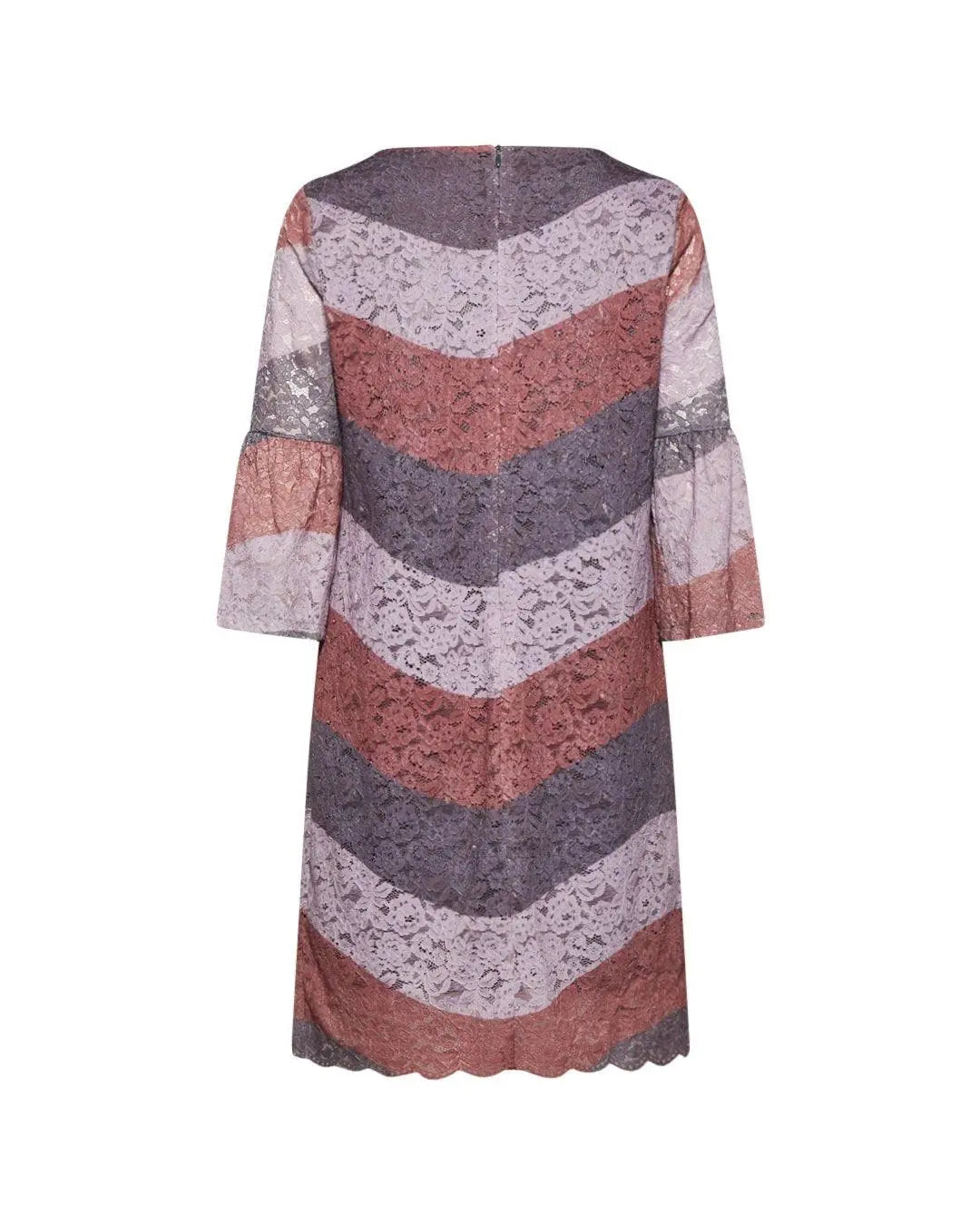 Abito in pizzo BORDEAUX IRONICA