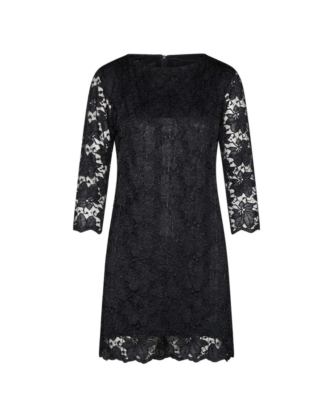 Abito in pizzo NERO IRONICA