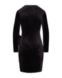 Abito in velluto NERO IRONICA