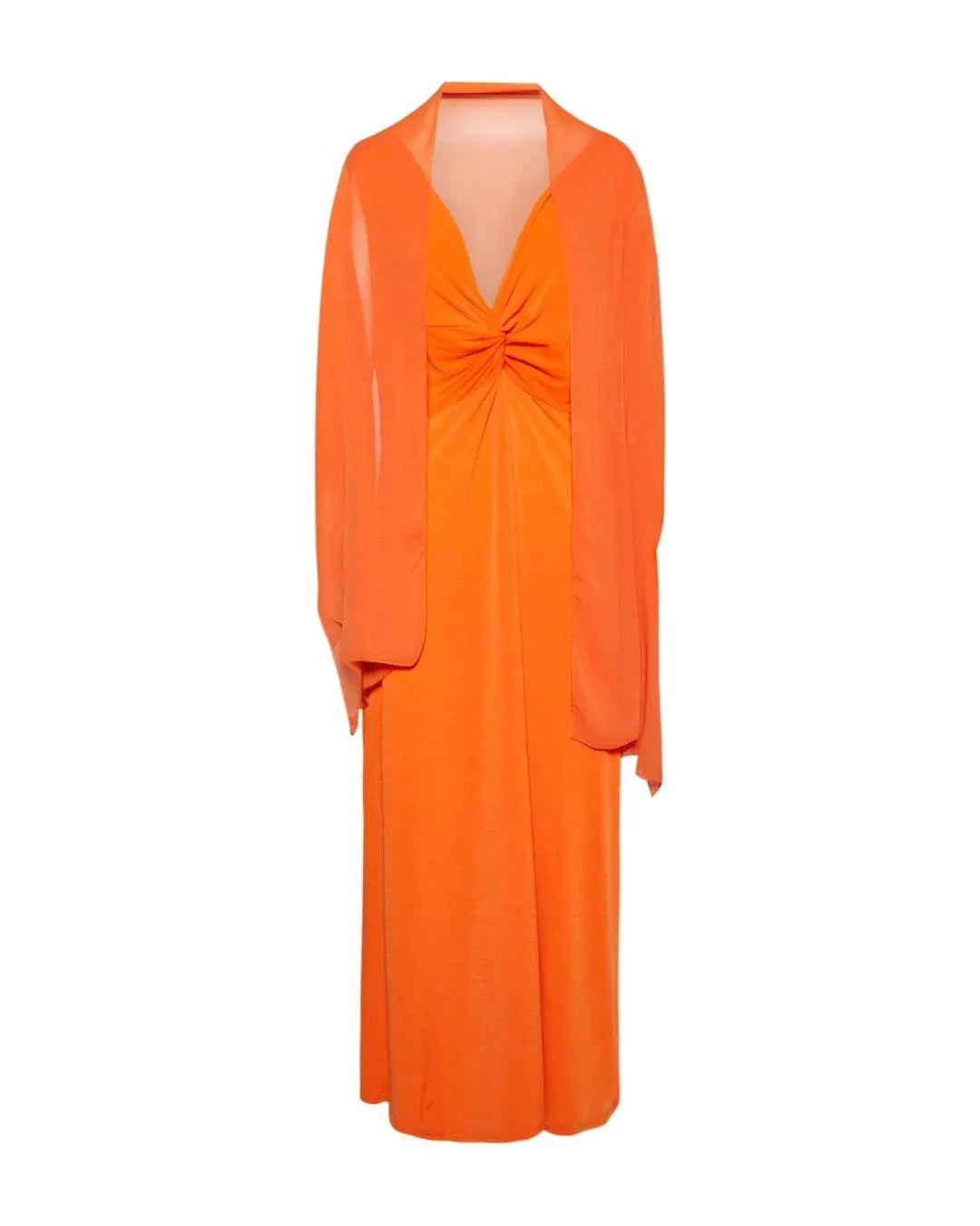 Abito lungo elegante ARANCIO DORABELLA XXL