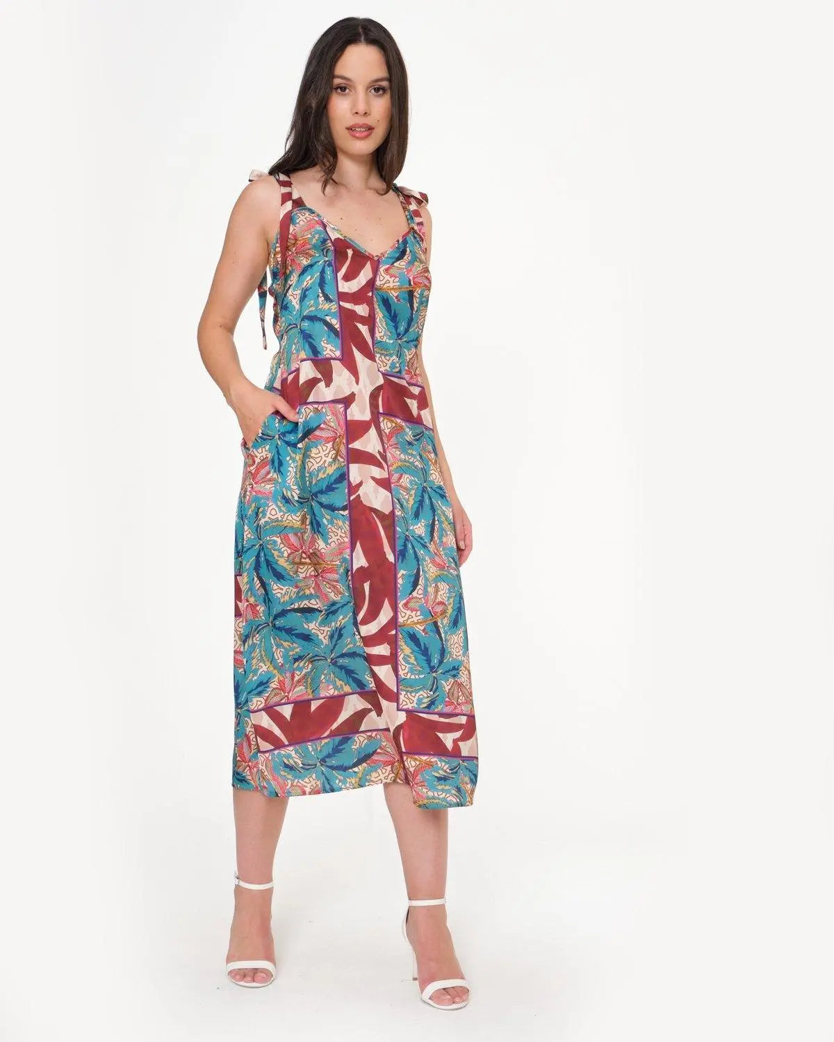 Abito lungo in fantasia OTTANIO DORABELLA