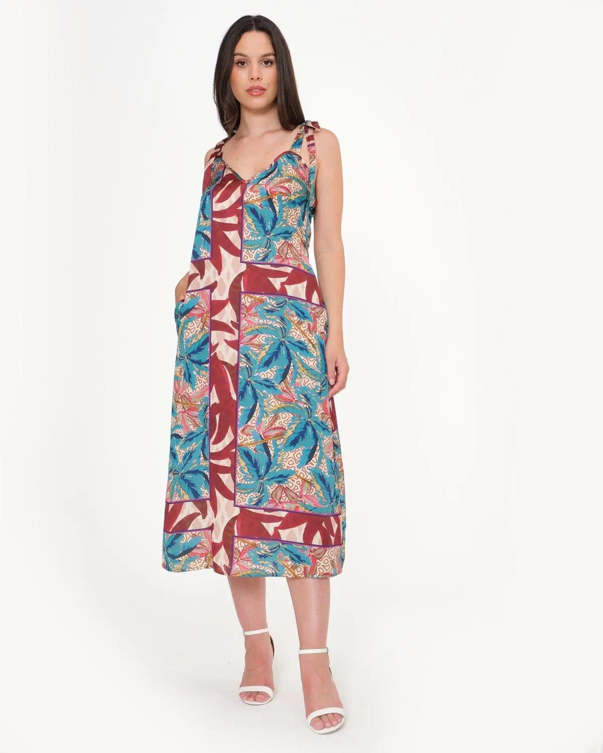 Abito lungo in fantasia OTTANIO DORABELLA