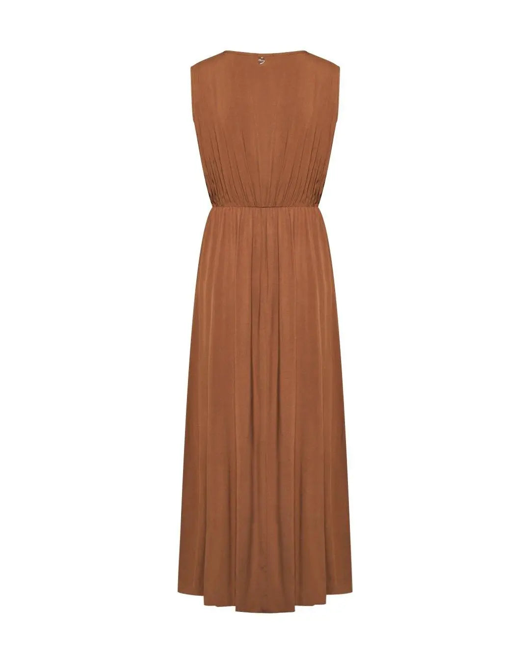 Abito lungo unito TABACCO DORABELLA