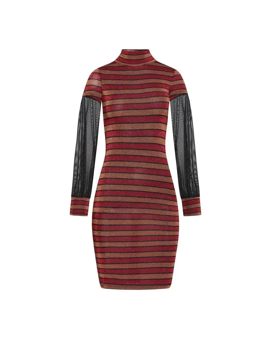 Abito lupetto tulle INDIA-TABACCO IRONICA