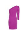 Abito monospalla MAGENTA IRONICA
