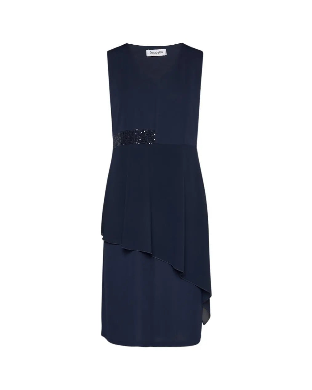 Abito paillettes Blu DORABELLA COUTURE