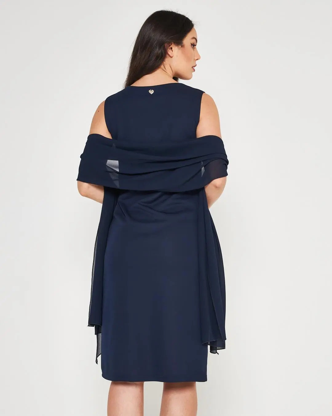 Abito paillettes Blu DORABELLA COUTURE