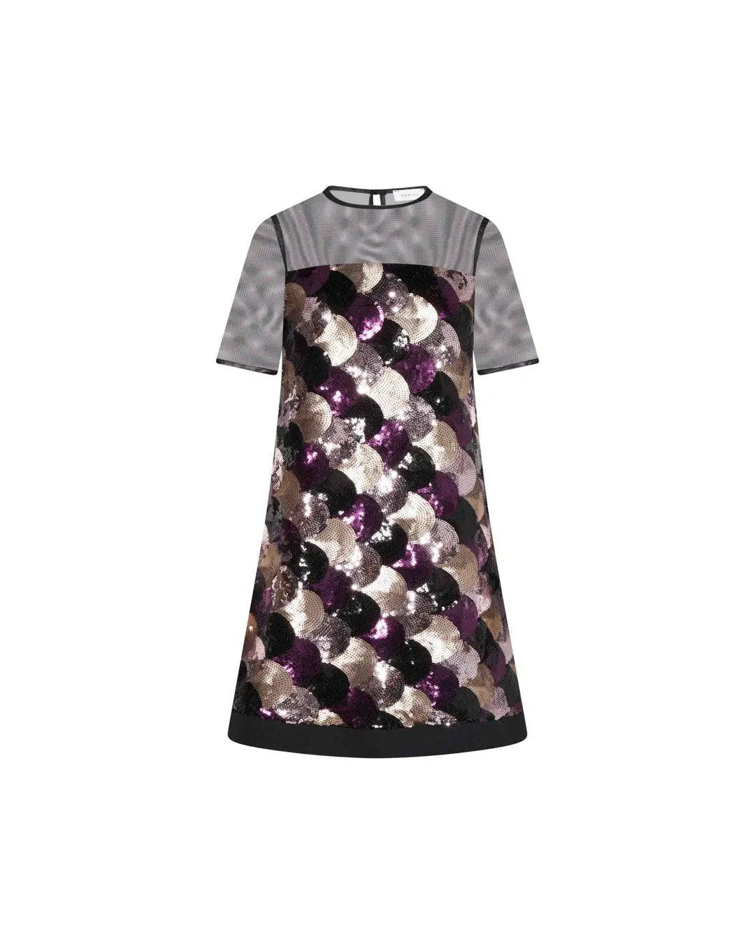 Abito paillettes NERO IRONICA