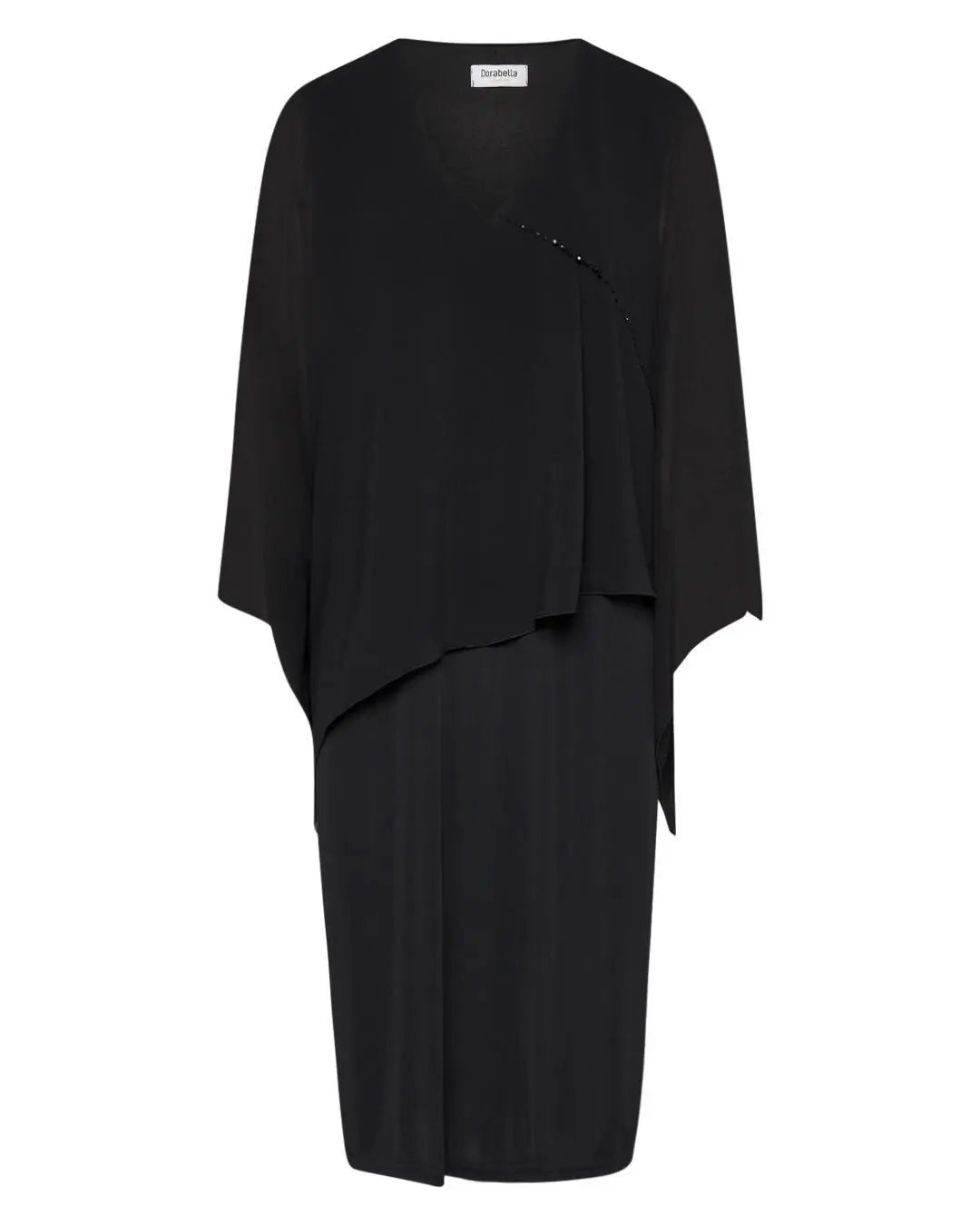 Abito perlina NERO DORABELLA COUTURE PIÙ