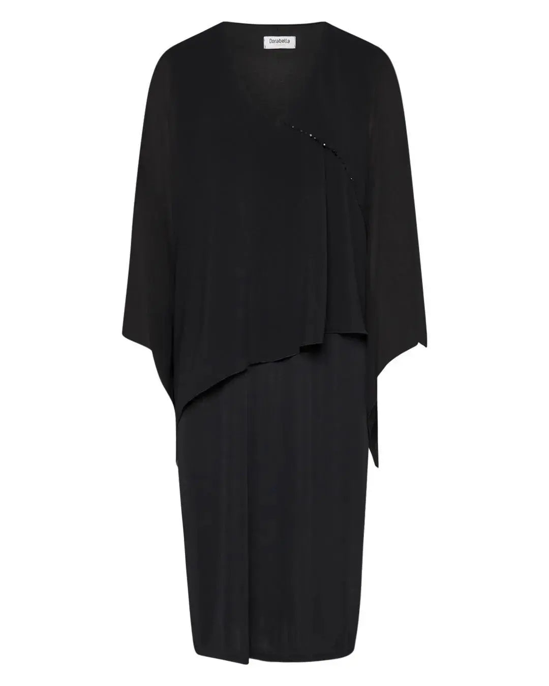 Abito perlina NERO DORABELLA COUTURE PIÙ