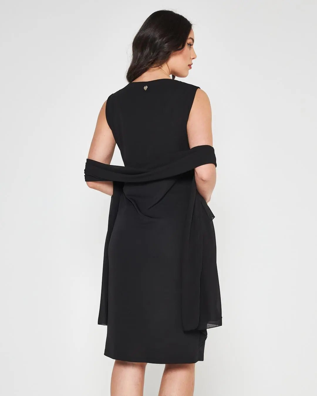 Abito perlina Nero DORABELLA COUTURE