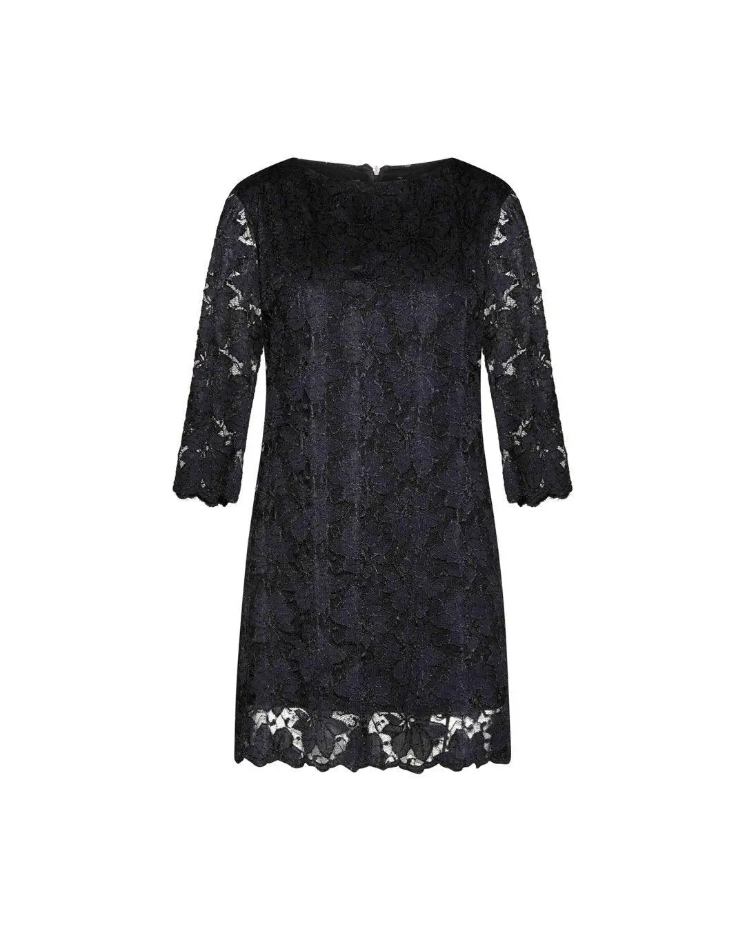 Abito pizzo ROSA-NERO IRONICA