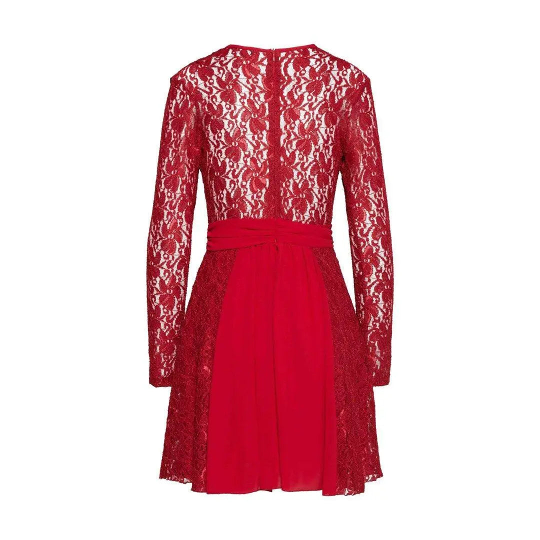 Abito pizzo ROSSO IRONICA