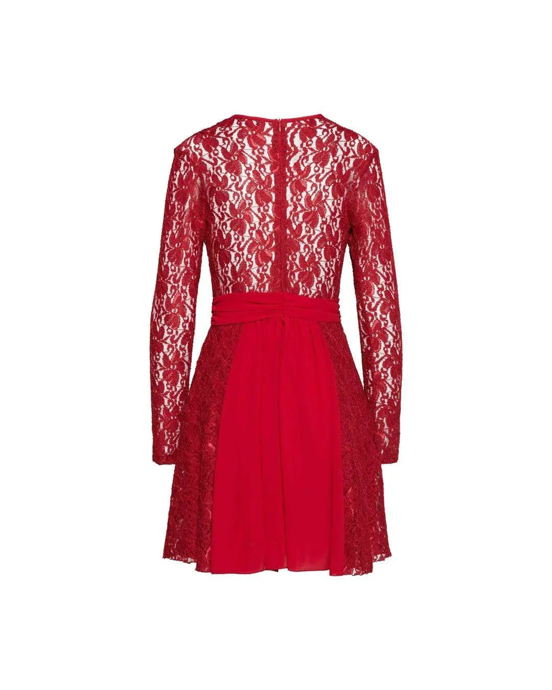 Abito pizzo ROSSO IRONICA