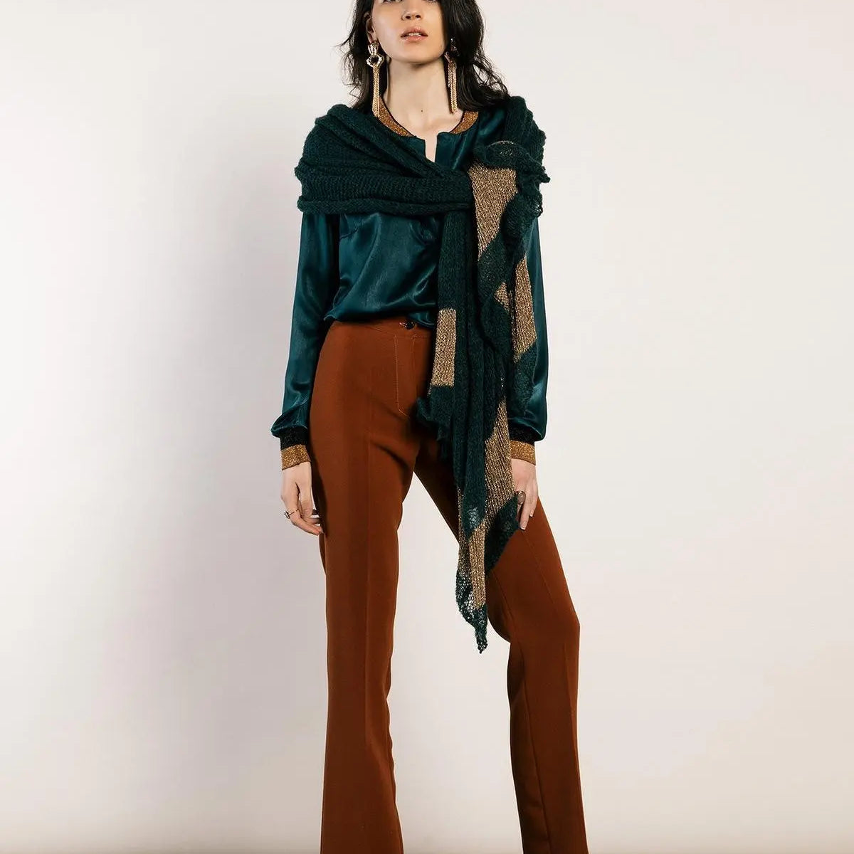 Abito principe di Galles VERDE IRONICA 3XL