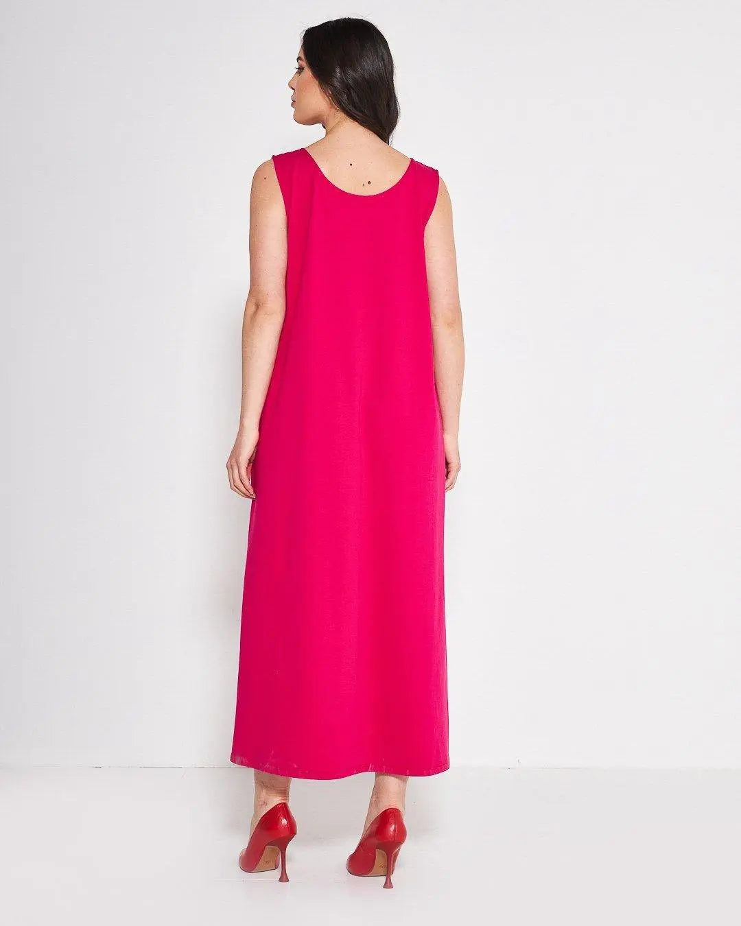 Abito raso unito FUXIA DORABELLA