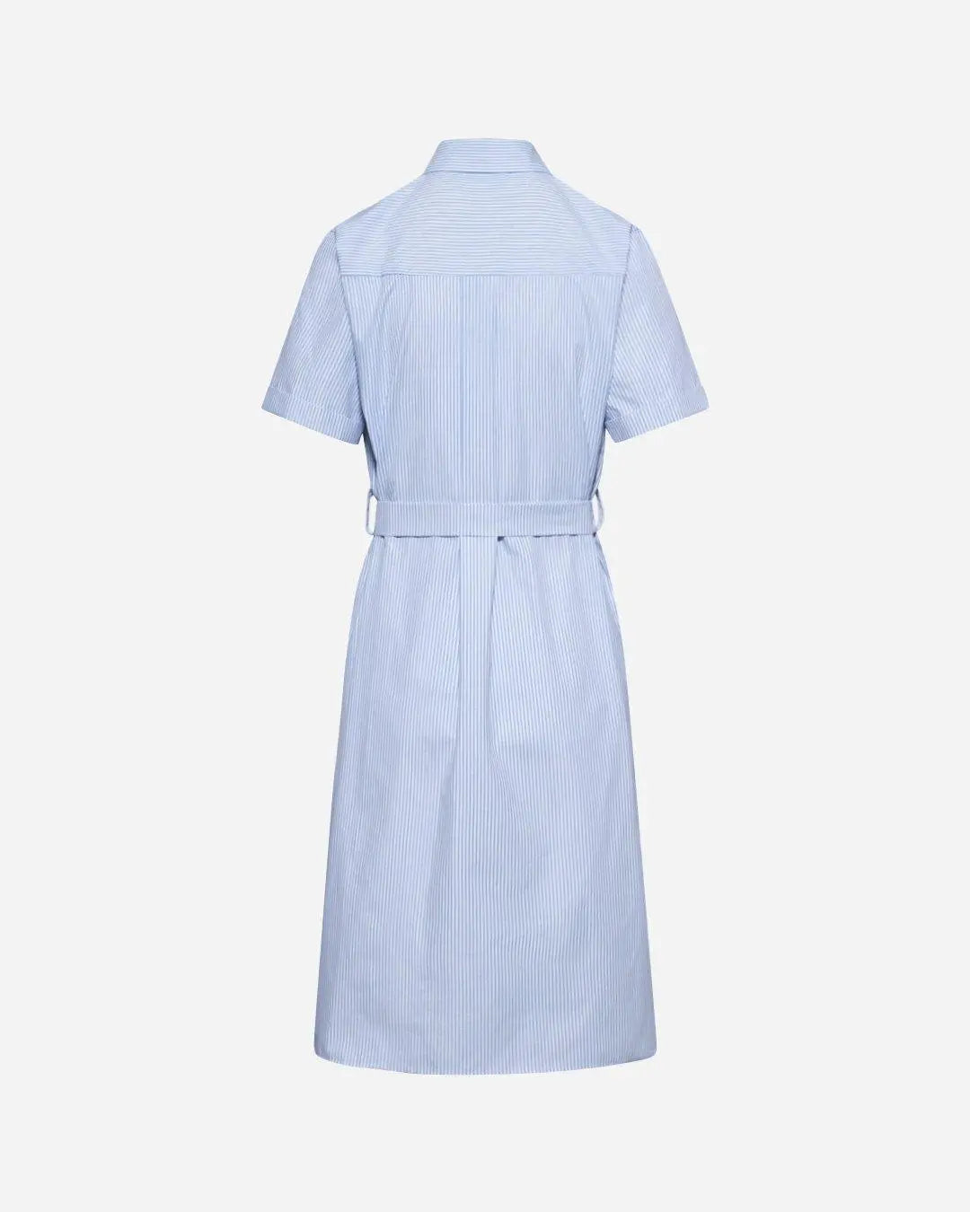 Abito righe con cinturino Celeste DORABELLA