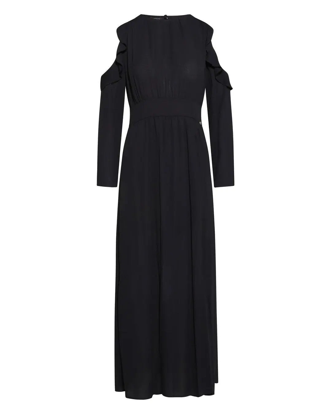 Abito rouches NERO IRONICA