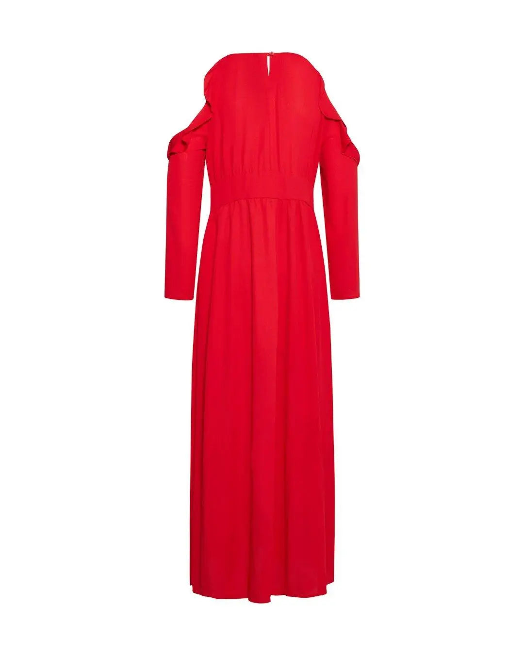 Abito rouches ROSSO IRONICA