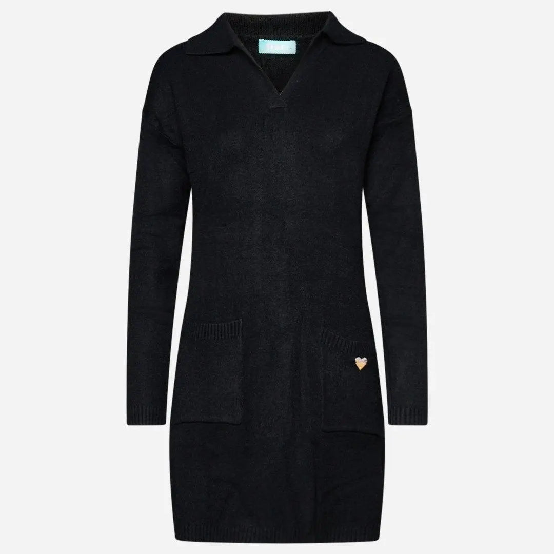 Abito scollo a V NERO DORABELLA XL