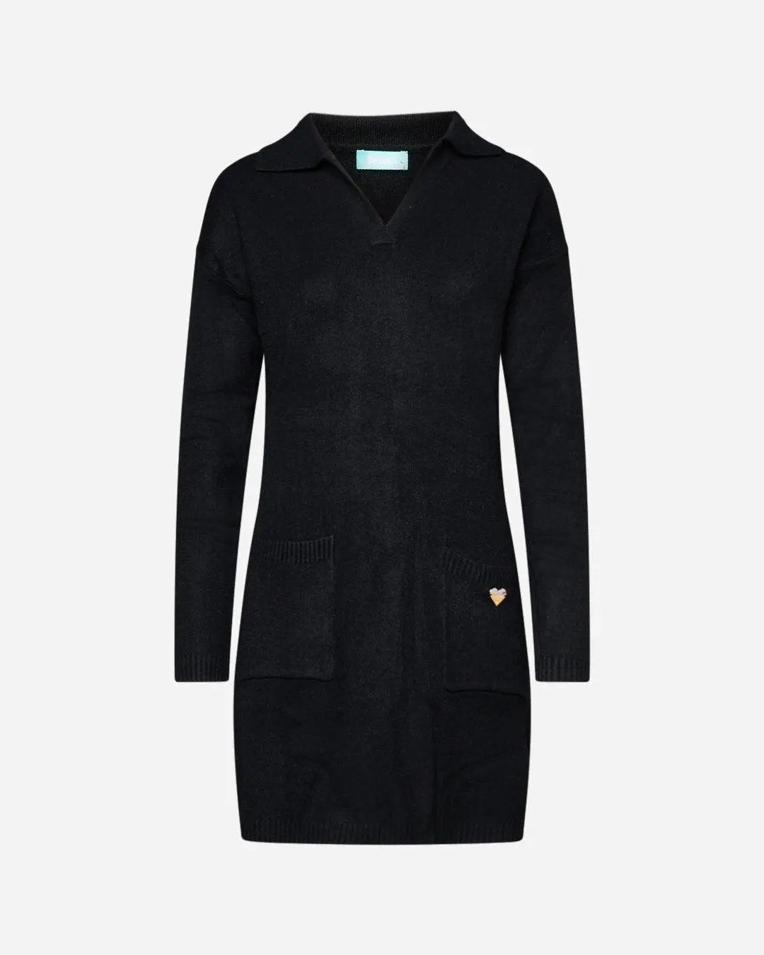 Abito scollo a V NERO DORABELLA XL