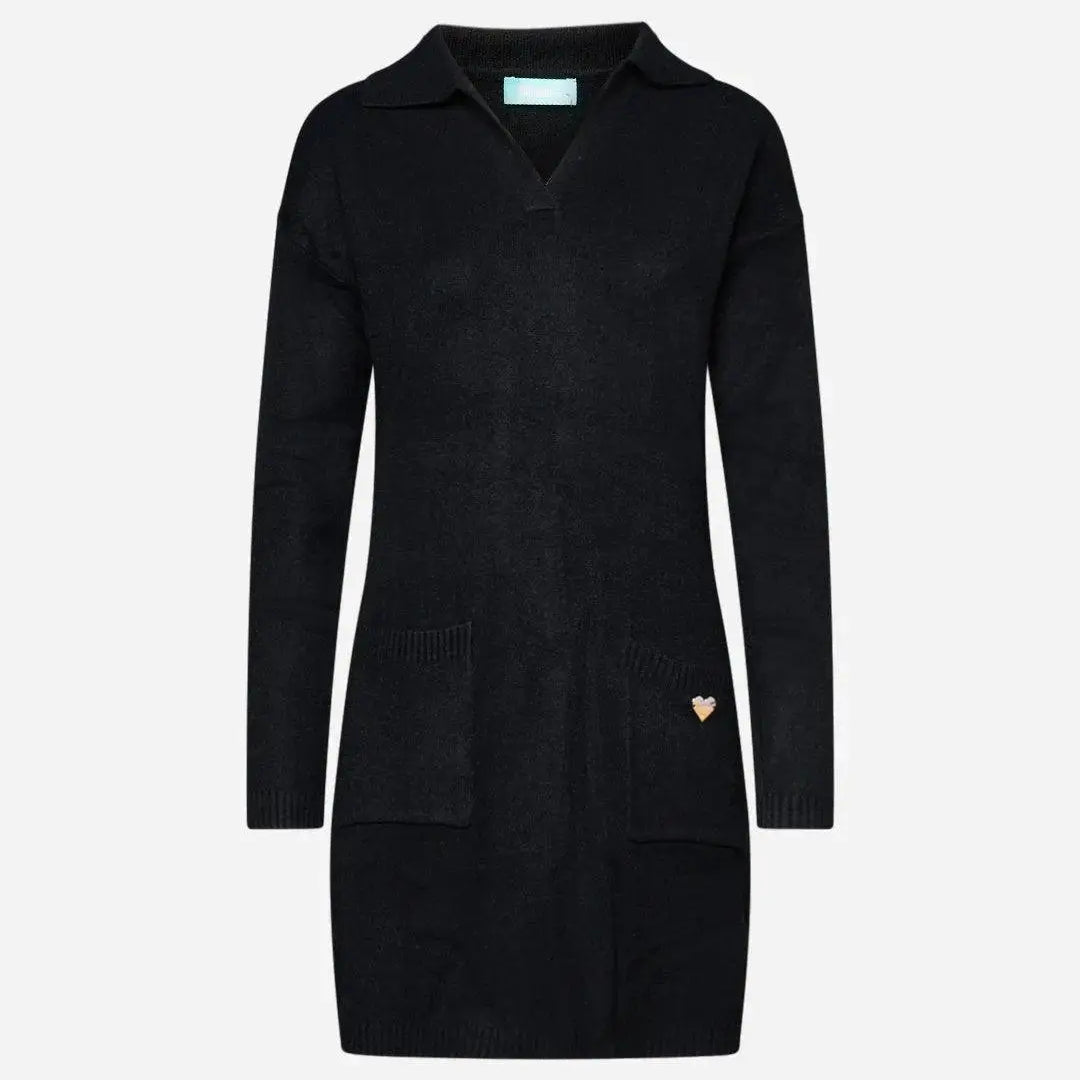 Abito scollo a V NERO DORABELLA XL