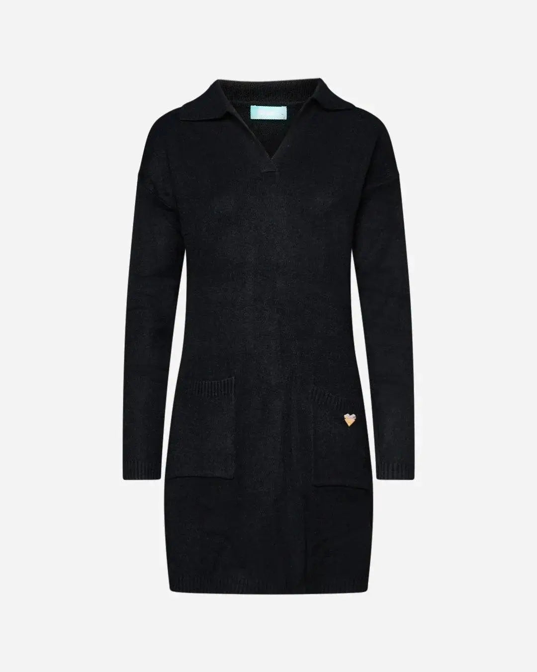 Abito scollo a V NERO DORABELLA XL