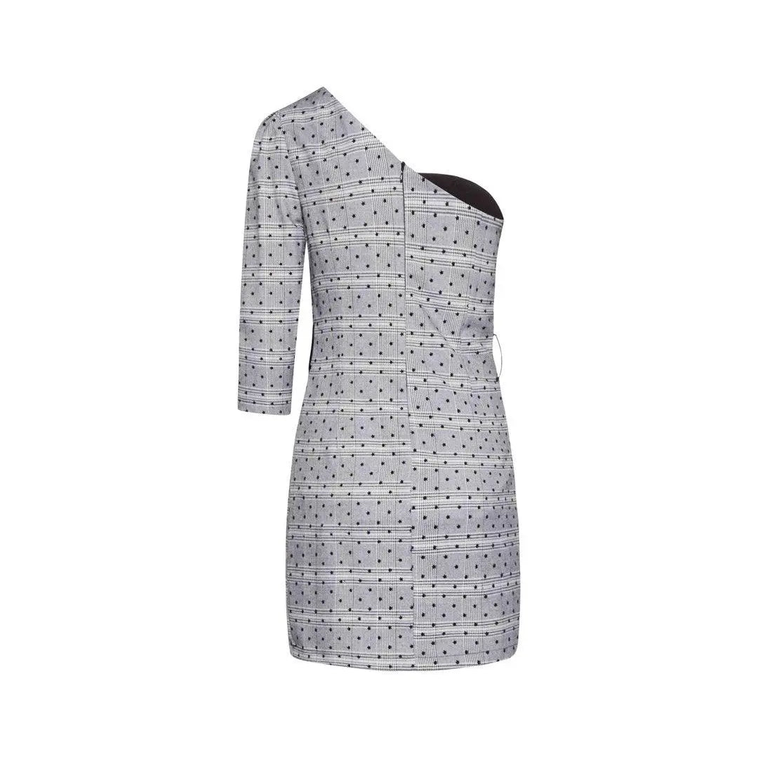 Abito stelline GRIGIO-NERO IRONICA