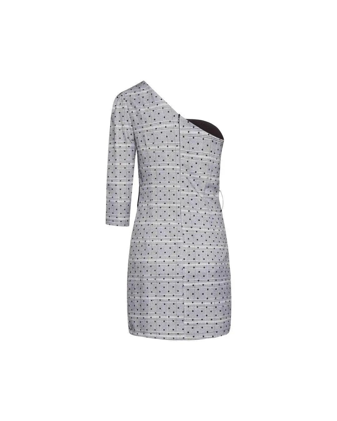 Abito stelline GRIGIO-NERO IRONICA