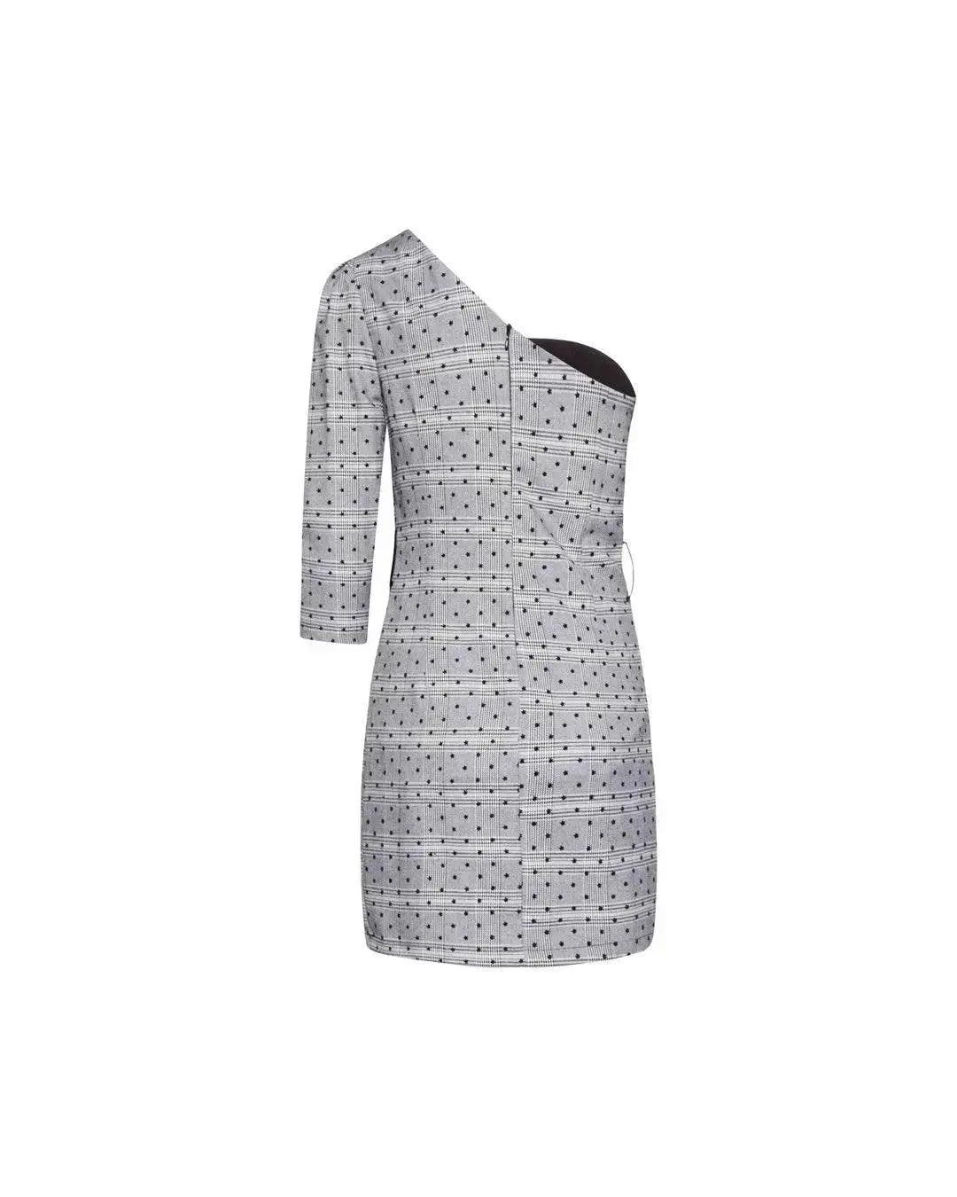 Abito stelline GRIGIO-NERO IRONICA