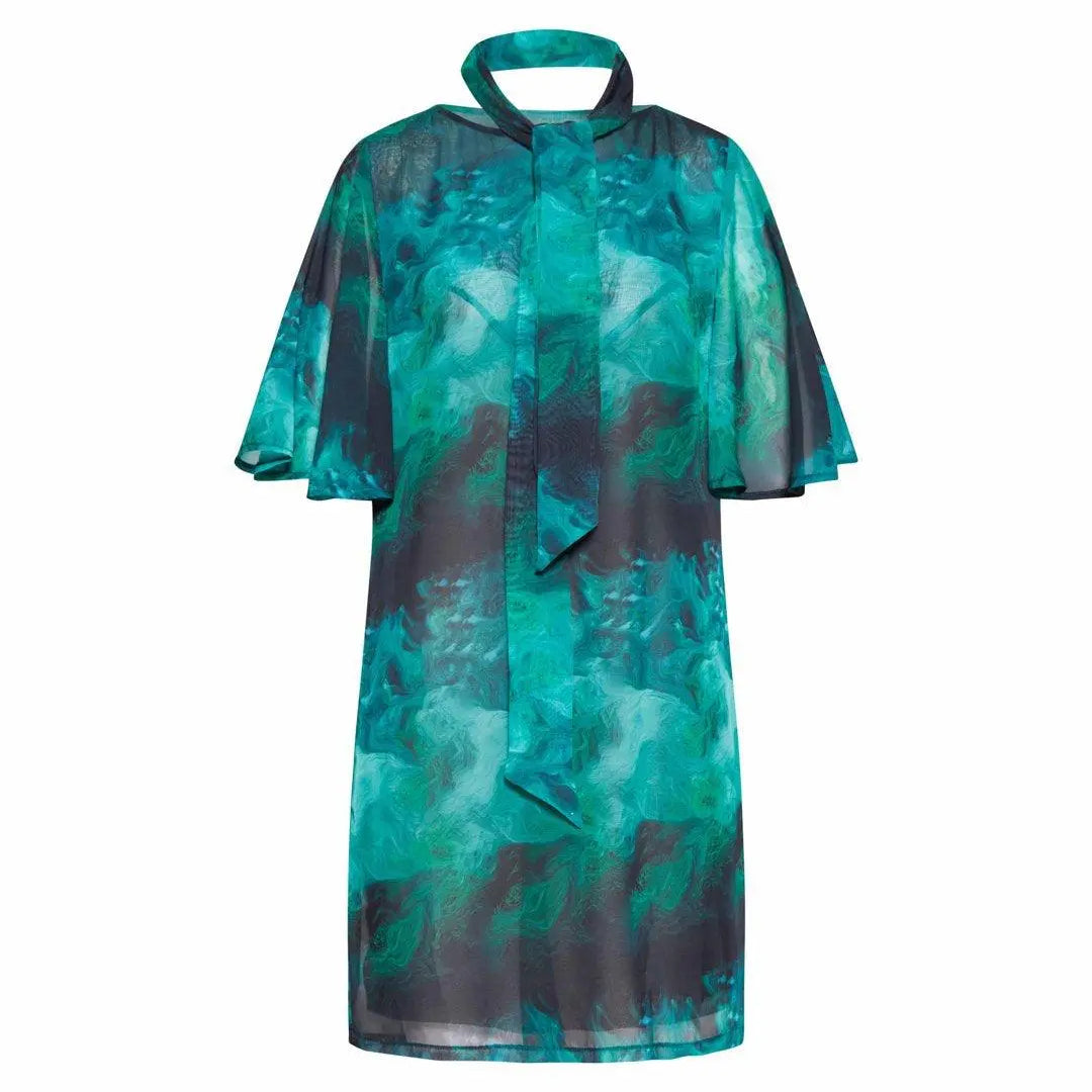 Abito tulle VERDE IRONICA