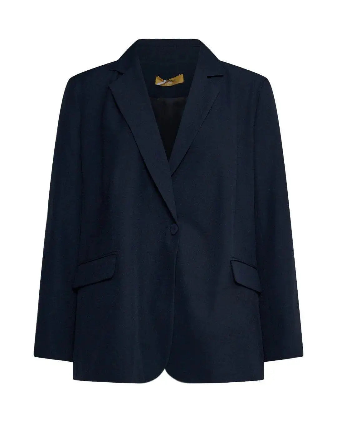 Blazer monopetto in cady tinta unita BLUE NAVY DORABELLA PIU'