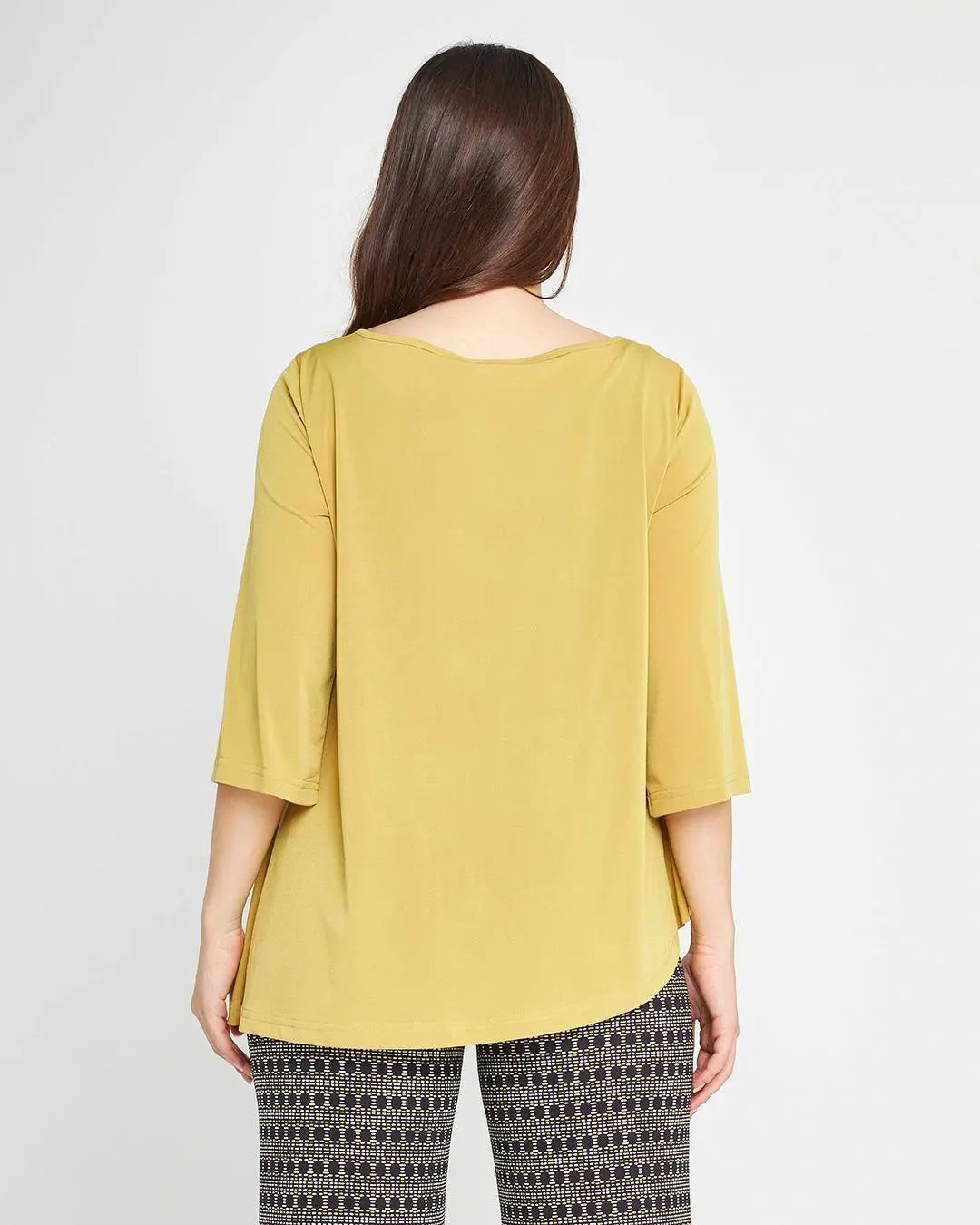 Blusa asimmetrica OLIO DORABELLA