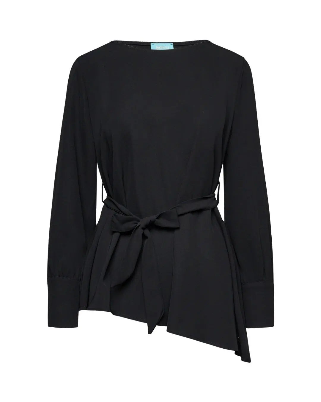 Blusa asimmetrica cady NERO DORABELLA