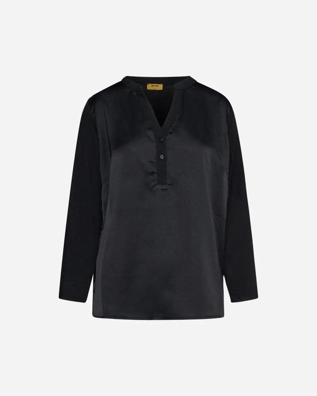 Blusa bi-materiale BLACK DORABELLA PIU'