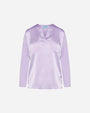 Blusa bi-materiale GLICINE DORABELLA