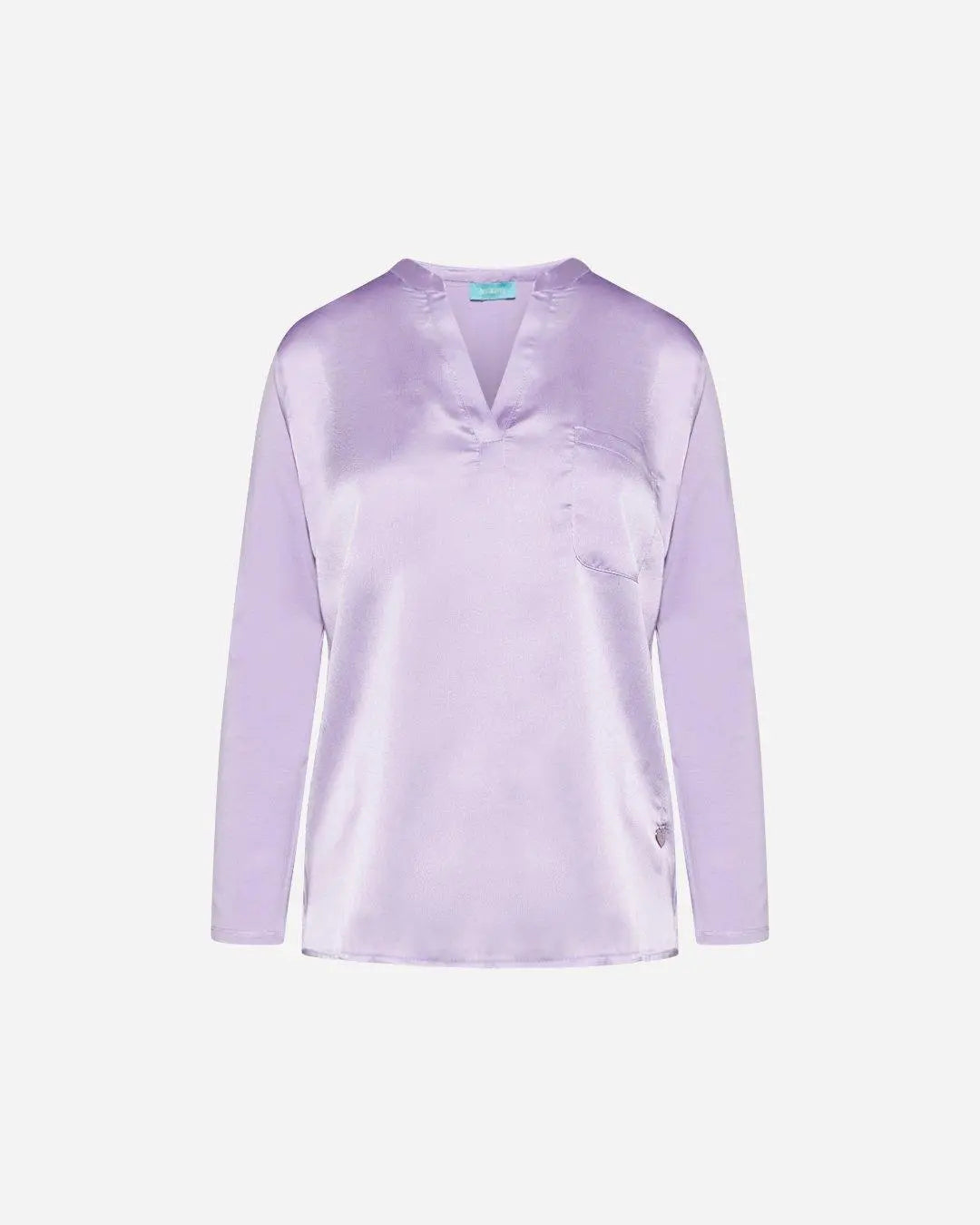 Blusa bi-materiale GLICINE DORABELLA