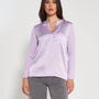 Blusa bi-materiale GLICINE DORABELLA
