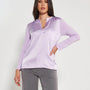 Blusa bi-materiale GLICINE DORABELLA
